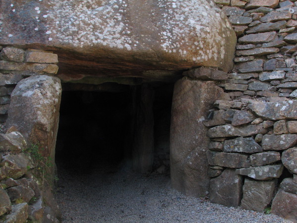 Neolithic tomb at Hougue Bie